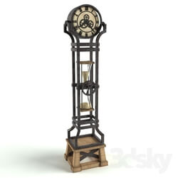Other decorative objects - Grandfather clock Hourglass 