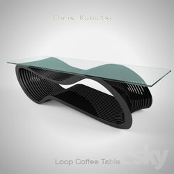 Table - Chris Kabatsi Loop Coffee Table 