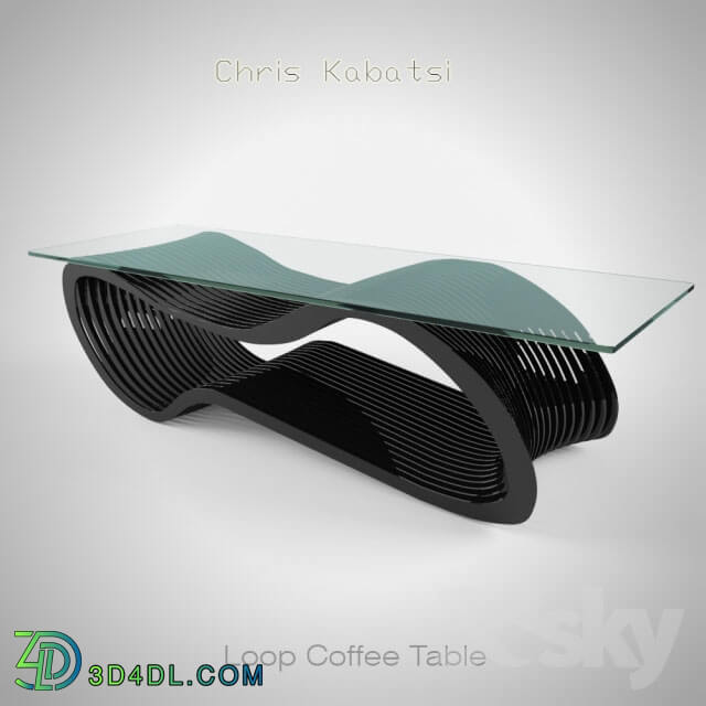 Table - Chris Kabatsi Loop Coffee Table