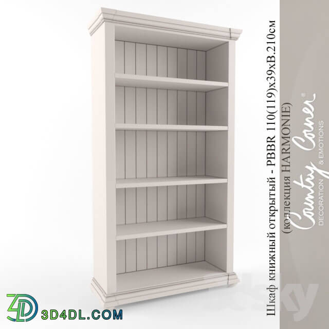 Wardrobe _ Display cabinets - Open bookcase - PBBR Country corner