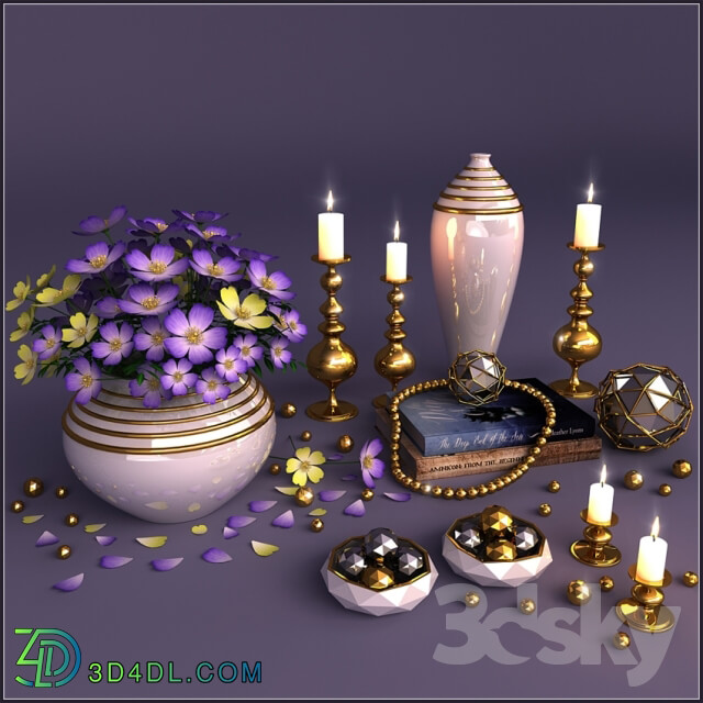 Decorative set - Decorative Objects No.1