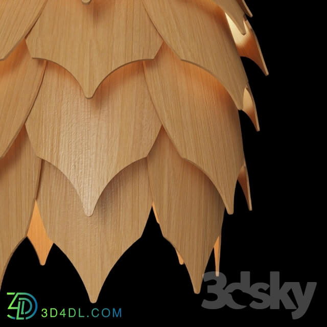 Ceiling light - Pendant lamp in wood PANGO