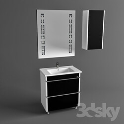 Bathroom furniture - Aqua Rhodes Paris 75 