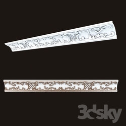 Decorative plaster - Ceiling cornice RP2 