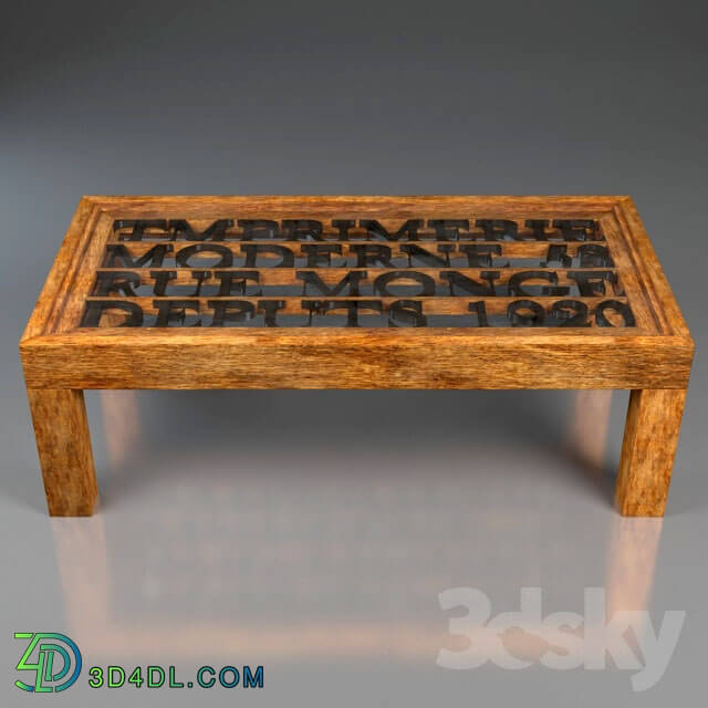 Table - EMPIRE coffee table