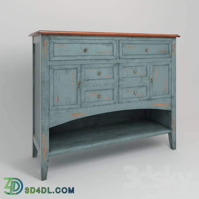 Sideboard _ Chest of drawer - Wood_cabinet_CAB31