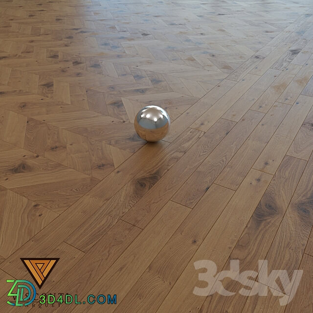 Floor coverings - _OM_ Massive board_ French Christmas tree _Visconti Parquet_