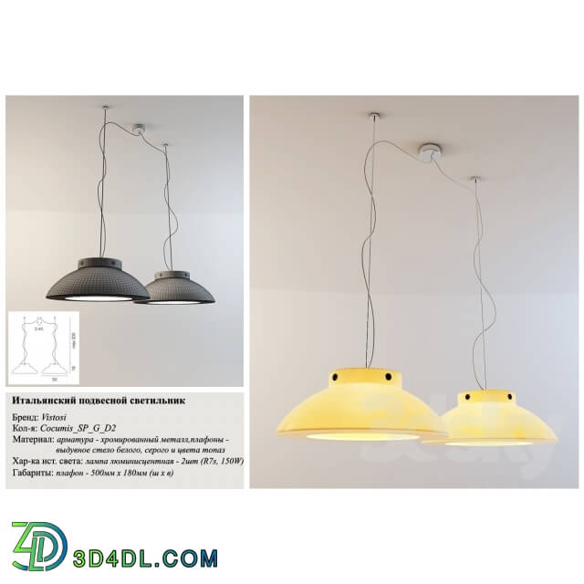 Ceiling light - Svetil_nik_Cocumis_SP_G_D2