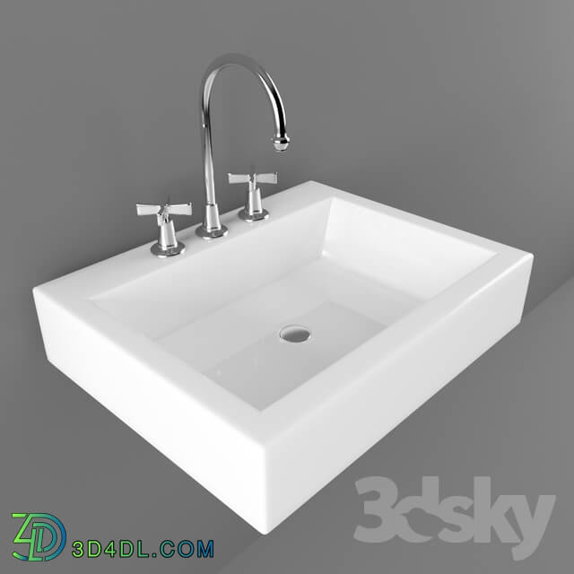 Wash basin - Sink with faucet