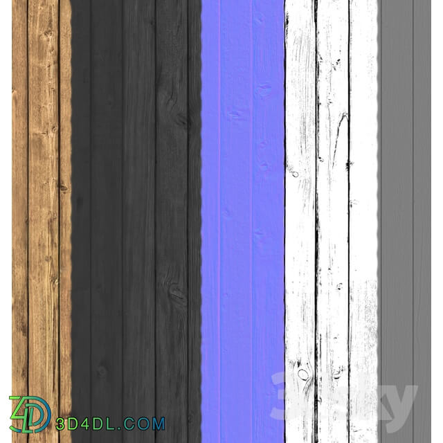 Wood - Wood Planks Worn 2