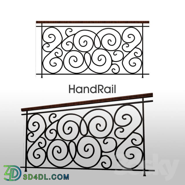 Staircase - HandRail _ 003