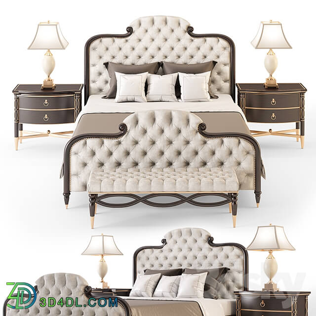 Bed - Schnadig - The Everly King Bed