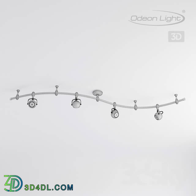 Technical lighting - Flexible track ODEON LIGHT 3804 _ 4TR PULLA