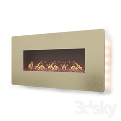 Fireplace - 3D Flames Wall Mounted Electric Fireplace _ Wall Sconce 