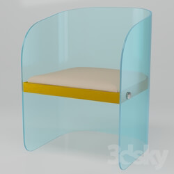 Chair - glass chair 