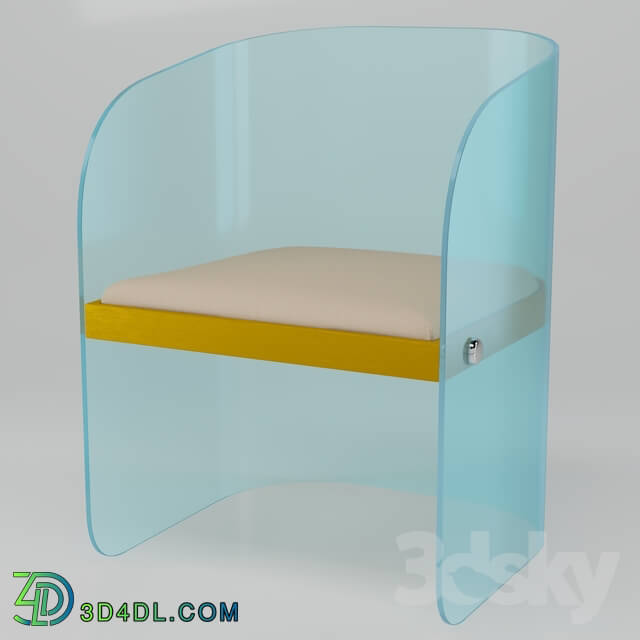 Chair - glass chair