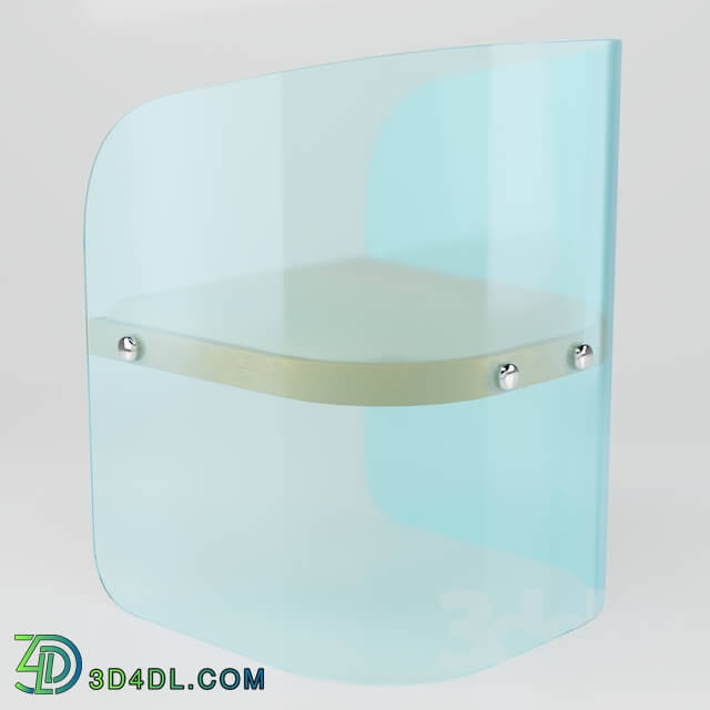 Chair - glass chair