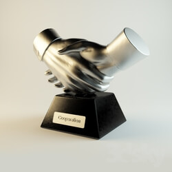 Other decorative objects - shake hand 