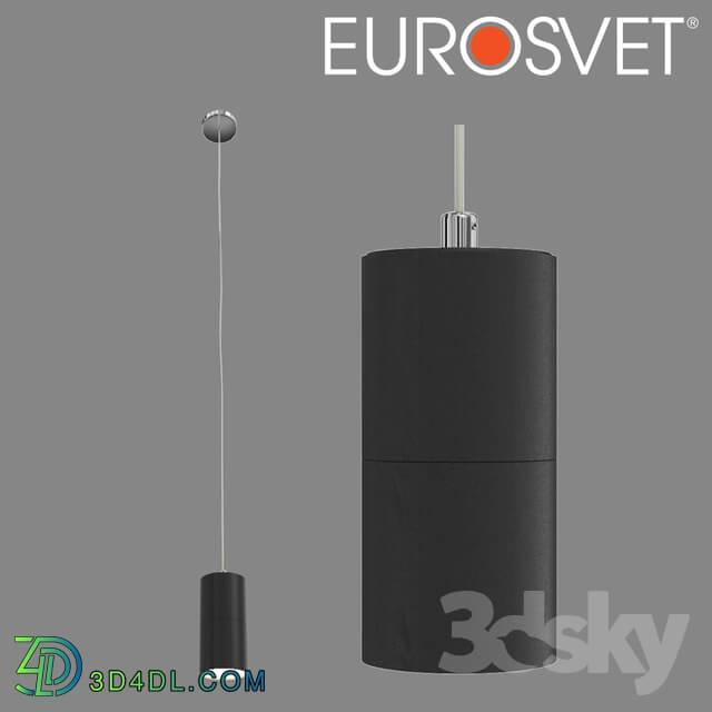 Ceiling light - OM Suspension lamp Eurosvet 50146_1 black