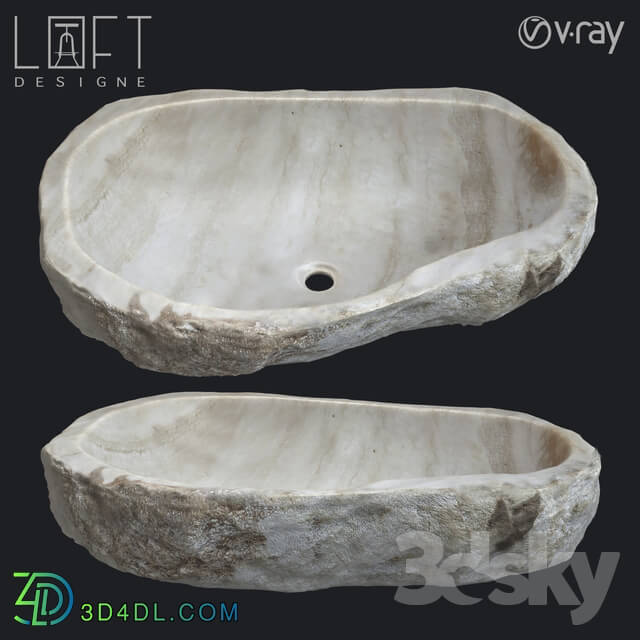 Wash basin - Sink LoftDesigne 3360 model