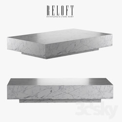 Table - Little table Marble Plinth Coffee Table 