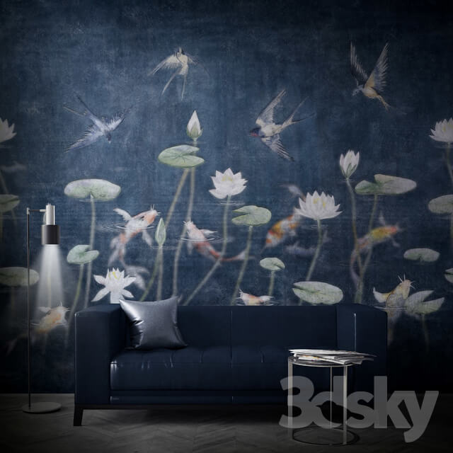 Wall covering - factura _ HANAMI DARK