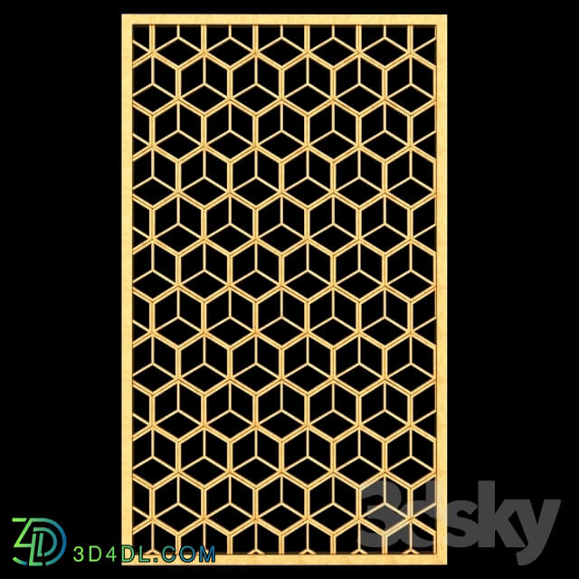 Other decorative objects - 3d panel decorative