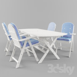Table _ Chair - Classic outdoor seating 