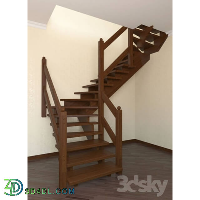 Staircase - Stairs wooden