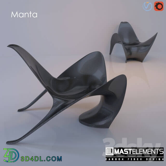 Arm chair - MastElements - Manta