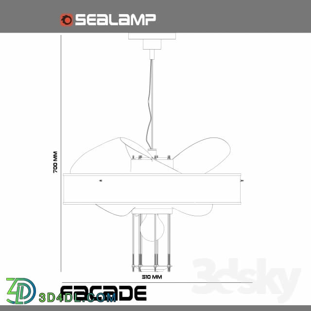 Ceiling light - Sealamp