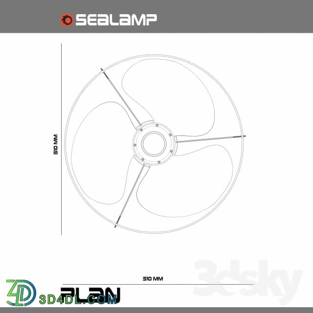 Ceiling light - Sealamp