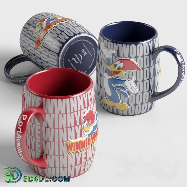 Tableware - mugs PortAventura