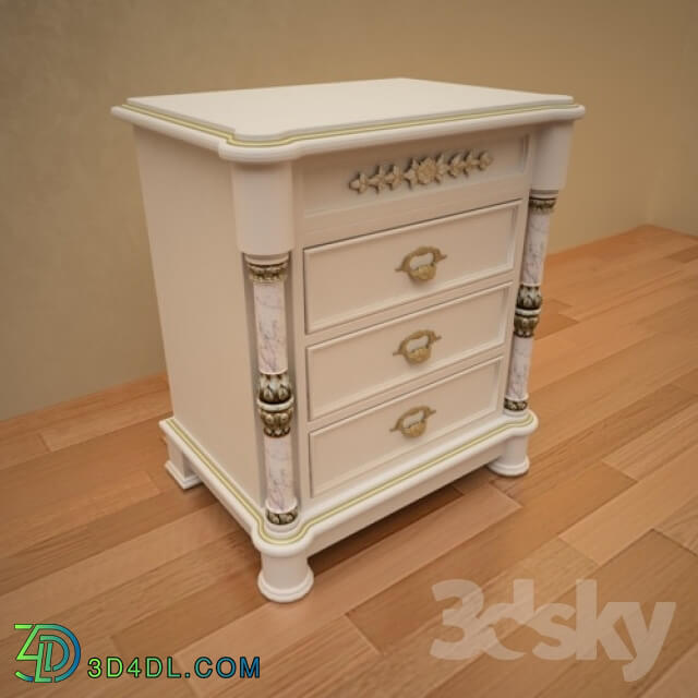 Sideboard _ Chest of drawer - Classic Bedside Table