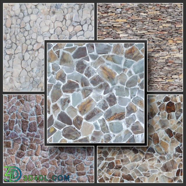 Stone - seamless texture of masonry