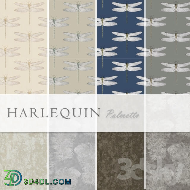 Wall covering - Harlequin Wallpaper Collection 2016 Palmetto