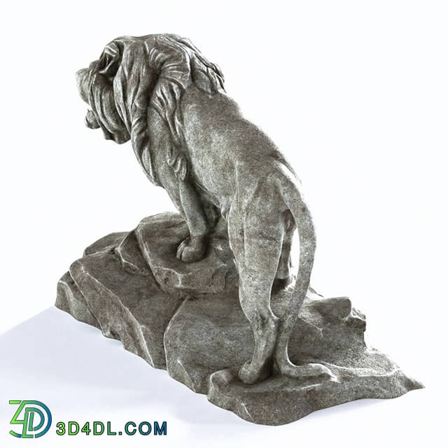 Sculpture - Sculpture of a lion