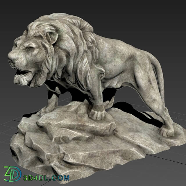 Sculpture - Sculpture of a lion