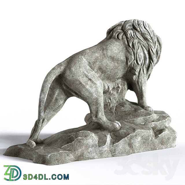 Sculpture - Sculpture of a lion