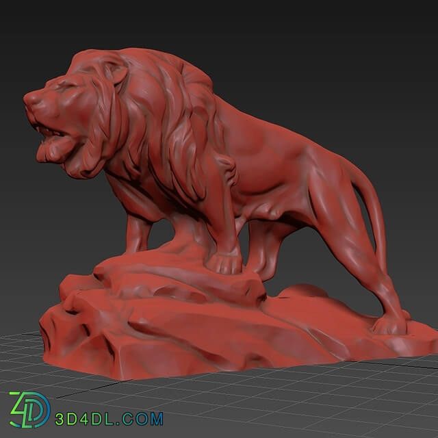 Sculpture - Sculpture of a lion