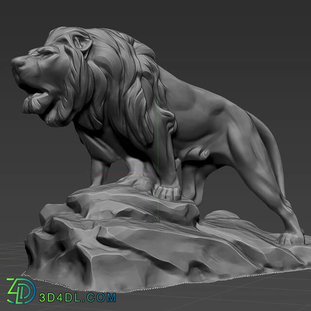 Sculpture - Sculpture of a lion