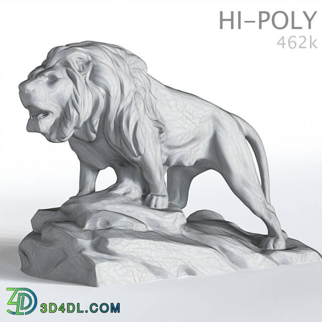 Sculpture - Sculpture of a lion