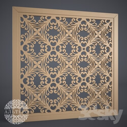Other decorative objects - AlteroStyle Carved panel MDF RK0006 OM 