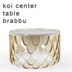 Table - koi center table brabbu 