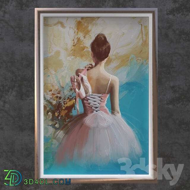 Frame - ballerina picture