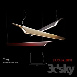 Ceiling light - Suspension lamp Foscarini troag 
