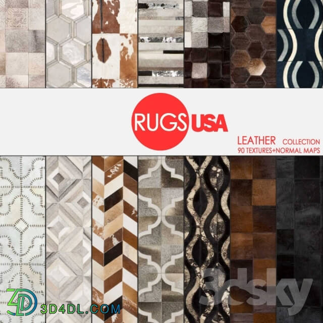 Carpets - Rugs USA Leather collection