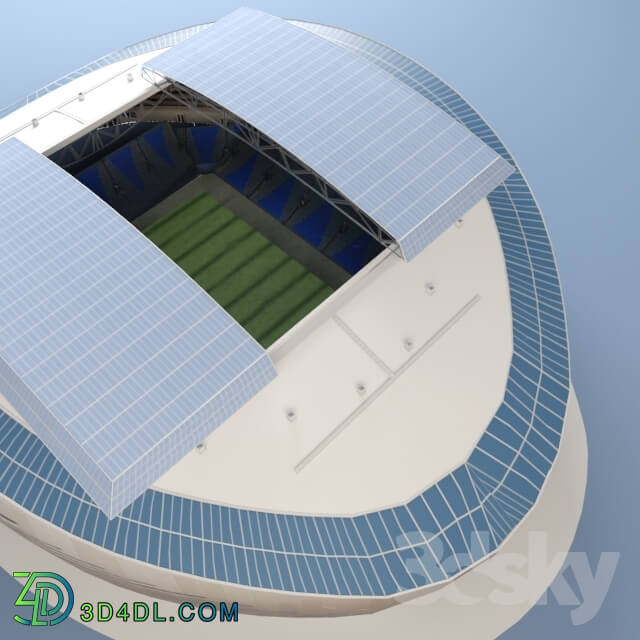 Building - Astana-Arena stadium