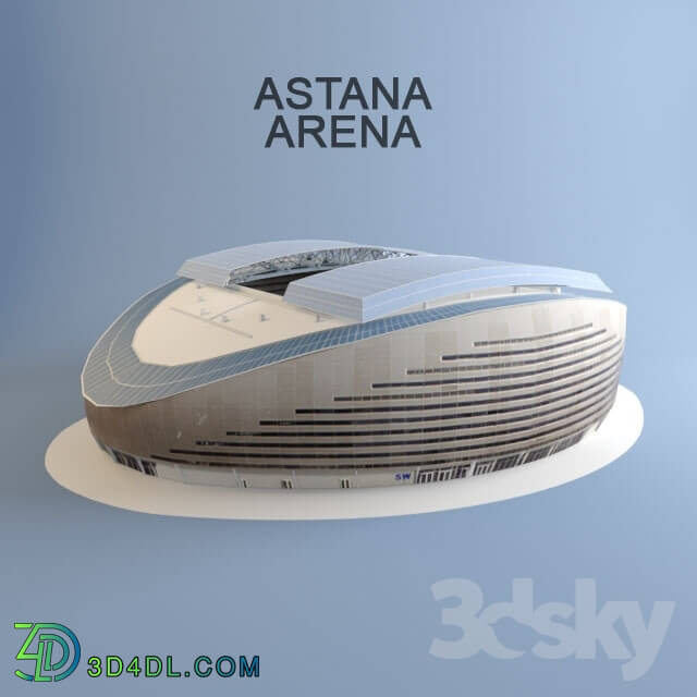 Building - Astana-Arena stadium