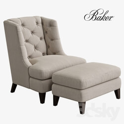 Arm chair - BAKER Moderne Wing Chair 